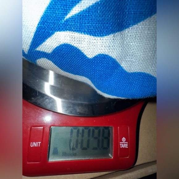 Rachel Zoe Womens Size XL Wide Sky Blue White 100% Linen Pull On New Pants - Picture 5 of 7